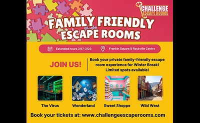 Family Friendly Private Escape Rooms all Winter Break!