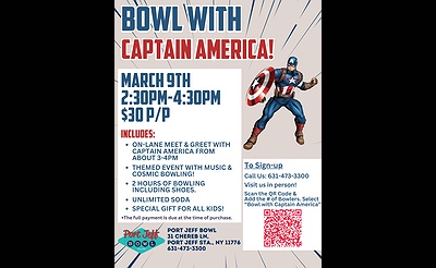 Bowl with Captain America!