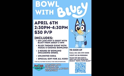 Bowl with Bluey