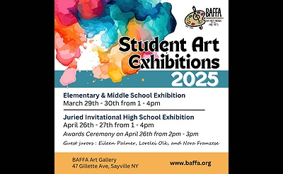 Elementary and Middle School Art Show