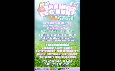 2025 Belmont Lake State Park Spring Egg Hunt