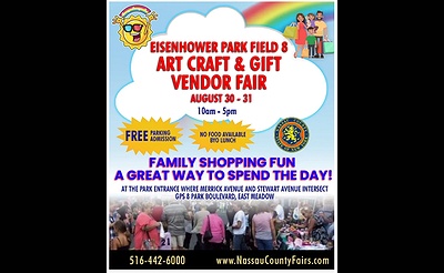 Eisenhower Park Field 8 Art Craft & Gift Vendor Fair