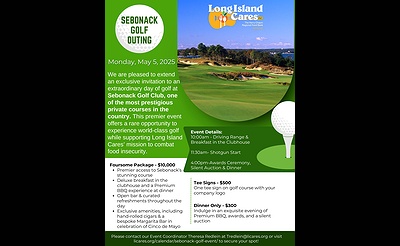 Long Island Cares Sebonack Golf Outing 