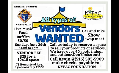 Vendors Wanted