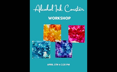 Alcohol Ink Coasters Workshop - Public Event