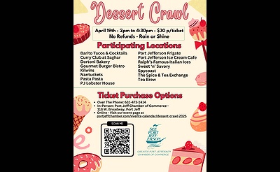 Port Jefferson Dessert Crawl