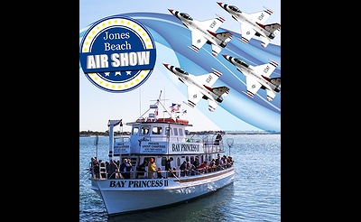 Captree Cruise to Jones Beach Air Show on The Bay Princess
