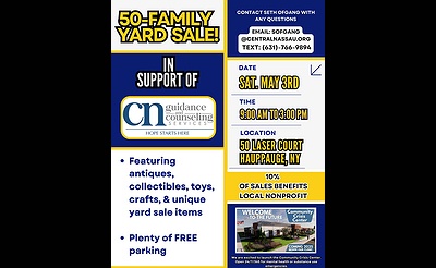 50 Family Yard Sale